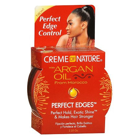 Creme of Nature Argan Oil Perfect Edges Hair Gel - Hair Junki