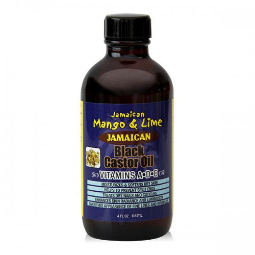 JAMAICAN BLACK CASTOR OIL (VITAMIN A-D-E) 4OZ - Hair Junki
