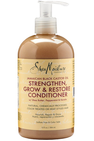 SHEA MOISTURE JAMAICAN BLACK CASTOR OIL STRENGTHEN, GROW & RESTORE CONDITIONER - Hair Junki