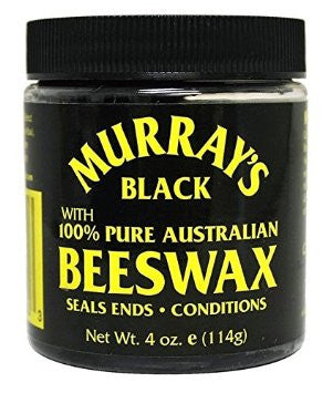 Murray's Black with 100% Pure Australian Beeswax - Hair Junki
