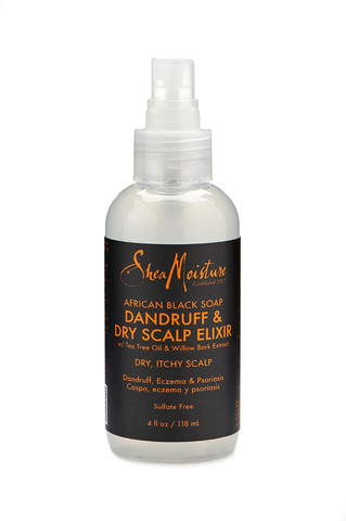 SHEA MOISTURE AFRICAN BLACK SOAP DANDRUFF & DRY SCALP ELIXIR - Hair Junki
