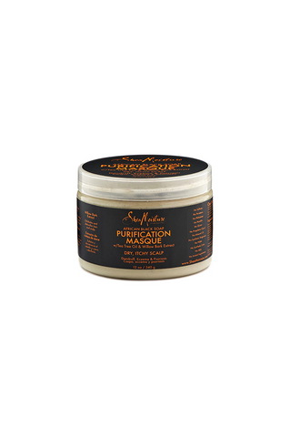 SHEA MOISTURE AFRICAN BLACK SOAP PURIFICATION MASQUE - Hair Junki
