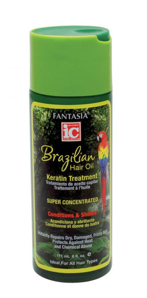 Fantasia IC Brazilian Hair Oil Keratin Treatment - Hair Junki