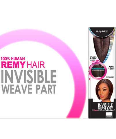 100% HUMAN HAIR INVISIBLE WEAVE PART - Hair Junki